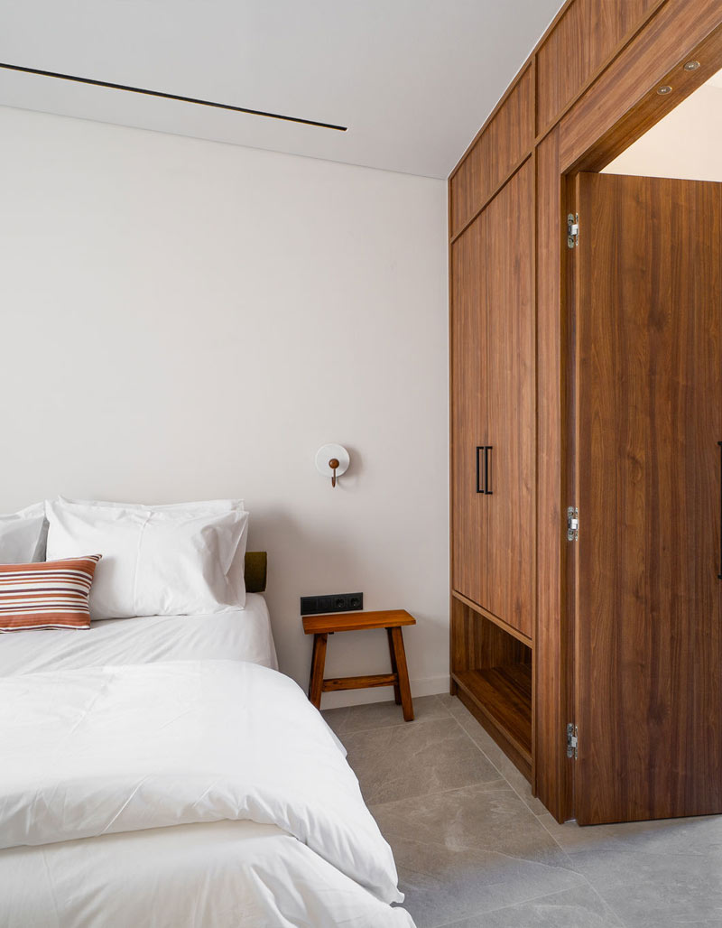 Spacious master bedroom at Kepos Luxury Villas