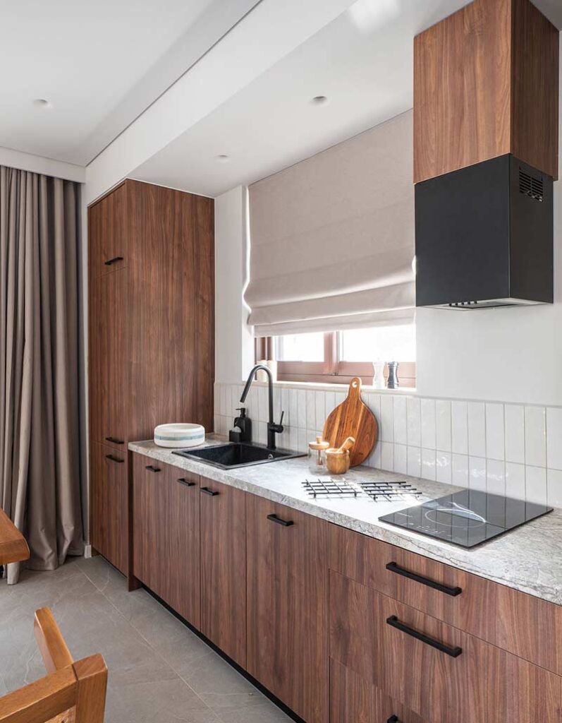 Kitchen and dining area, perfectly designed for relaxation at Kepos Villas